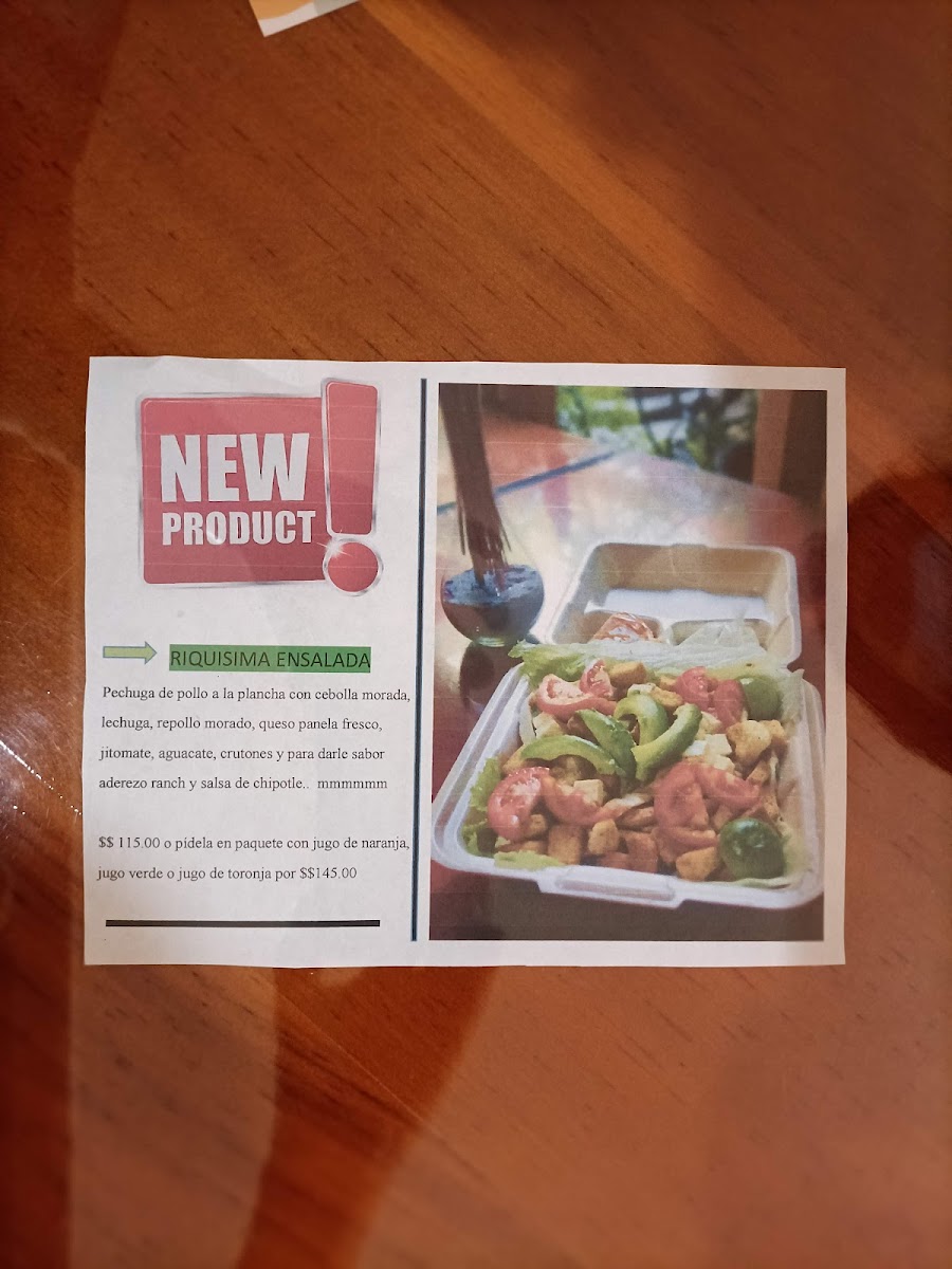 Tortas y Jugos El Mar Menu - Image 3