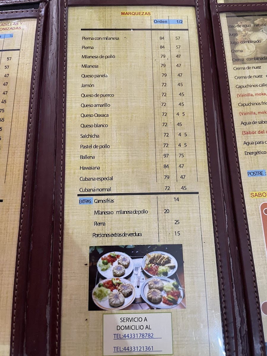 Tortas y Jugos El Mar Menu - Image 4